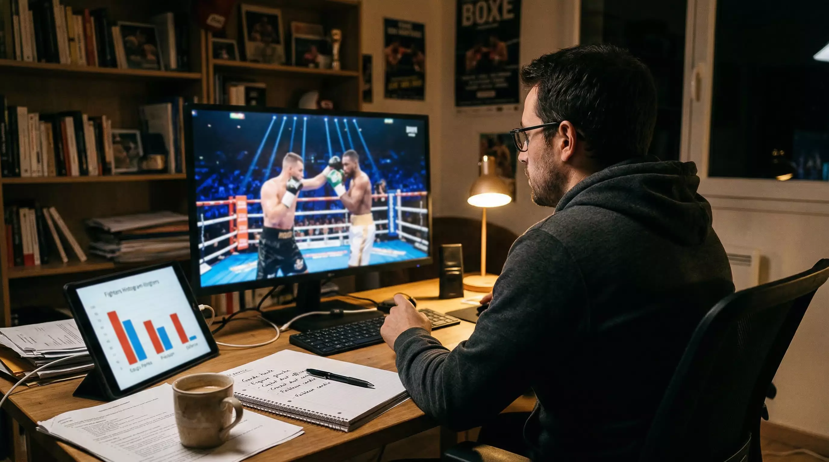 Analyse d'un combat de boxe avec statistiques CompuBox avant de parier