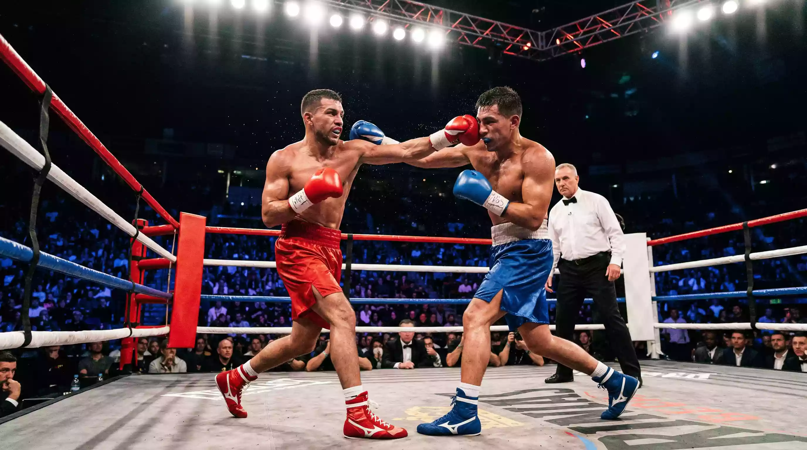 Types de paris sur un combat de boxe avec cotes over under rounds
